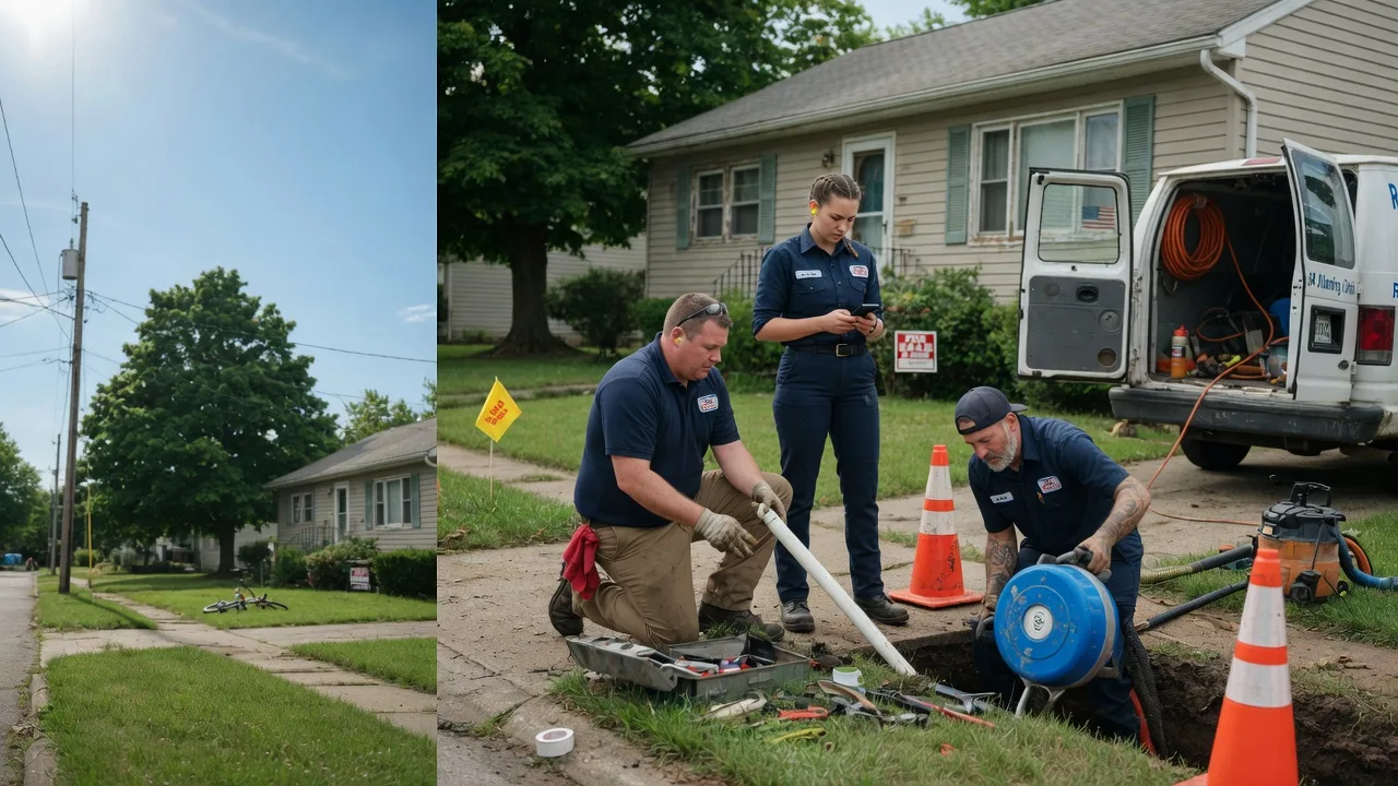 Sewer Line Repair in Edon, OH near me
